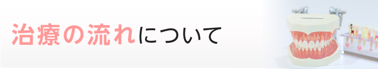 治療の流れについて